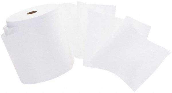 Scott - Hard Roll of 1 Ply White Paper Towels - 8" Wide, 1,000' Roll Length - Exact Tool & Supply