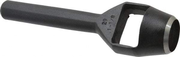 Value Collection - 1-1/8" Arch Punch - 5-7/16" OAL, Steel - Exact Tool & Supply