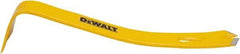 DeWALT - 12" OAL Flat Bar - 2-1/2" Wide, Spring Steel - Exact Tool & Supply