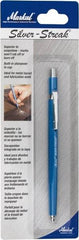 Markal - Metallic Silver Graphite Petroleum Base Marker - Fine Tip - Exact Tool & Supply