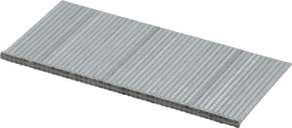Stanley Bostitch - 16 Gauge 1-1/2" Long Finishing Nails for Power Nailers - Steel, Galvanized Finish, Straight Stick Collation, Chisel Point - Exact Tool & Supply