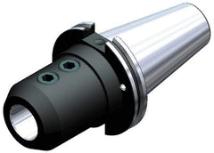 Kennametal - CAT50 Taper, 1.2598" Inside Hole Diam, 3.8976" Projection, Whistle Notch Adapter - Through Coolant - Exact Tool & Supply