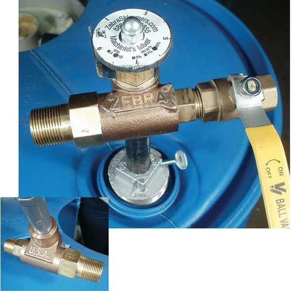Zebra Skimmers - 10 GPM Coolant Mixer/Proportioner - Exact Tool & Supply