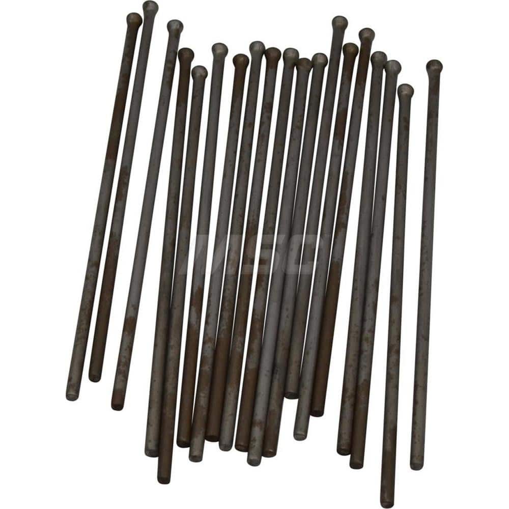 Needle Scaler Replacement Needles; Needle Type: Replacement Needle Set; Needle Length: 5 in; Needle Diameter: 3 mm; Number Of Pieces: 19; Material: Stainless Steel; For Use With: Ingersoll Rand 125, 172, 182, 125-EU Series Scalers; Includes: (19) 5 in Ne