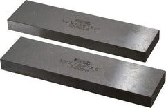 SPI - 6" Long x 1-5/8" High x 1/2" Thick, Steel Parallel - 0.0003" & 0.002" Parallelism, Sold as Matched Pair - Exact Tool & Supply