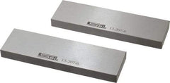 SPI - 6" Long x 1-3/4" High x 1/2" Thick, Steel Parallel - 0.0003" & 0.002" Parallelism, Sold as Matched Pair - Exact Tool & Supply