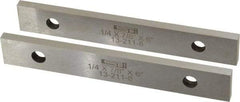 SPI - 6" Long x 7/8" High x 1/4" Thick, Steel Parallel - 0.0003" & 0.002" Parallelism, Sold as Matched Pair - Exact Tool & Supply
