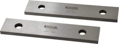 SPI - 6" Long x 1-1/4" High x 1/4" Thick, Steel Parallel - 0.0003" & 0.002" Parallelism, Sold as Matched Pair - Exact Tool & Supply