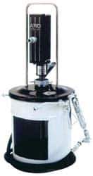 ARO/Ingersoll-Rand - Grease Lubrication 4 Lb/min Flow Carbon Steel Air-Operated Pump - For 35 Lb Container - Exact Tool & Supply