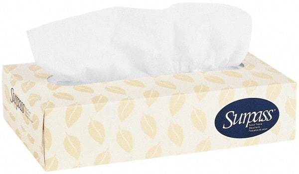 Kimberly-Clark Professional - Flat Box of White Facial Tissues - 2 Ply - Exact Tool & Supply