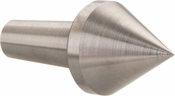 Riten - 4MT Taper, 1-1/8" Point Diam, Hardened Tool Steel Lathe Standard Point - 1-5/16" OAL - Exact Tool & Supply