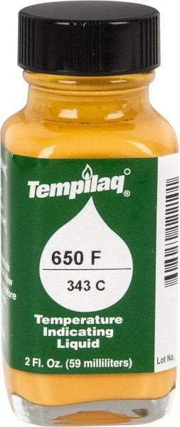 Tempil - 650°F Temp Indicating Liquid - 2 Ounce Container, 343°C - Exact Tool & Supply