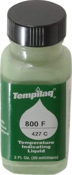 Tempil - 800°F Temp Indicating Liquid - 2 Ounce Container, 427°C - Exact Tool & Supply