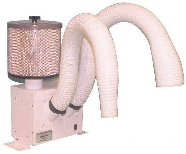 Extract-All - 12 Inch Wide x 7 Inch Deep x 10 Inch High, Bench Mount Air Cleaner - Media Filter - Exact Tool & Supply