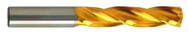 W Dia-Carbide HP 5XD Drill-150° Point-TiN - Exact Tool & Supply