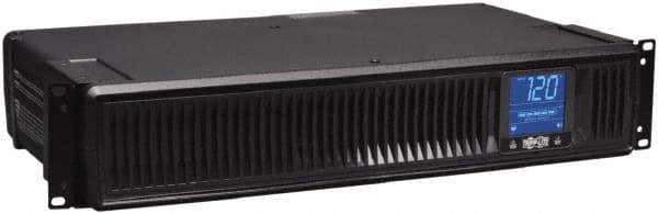 Tripp-Lite - 15 Amp, 1,500 VA, Tower Mount Line Interactive Backup Uninterruptible Power Supply - Backup 3-1/2 min with Full Load & 11-1/2 min with Half Load, 120 VAC Input & Output, 900 Watt Output, 1 Phases, 8 Outlets - Exact Tool & Supply