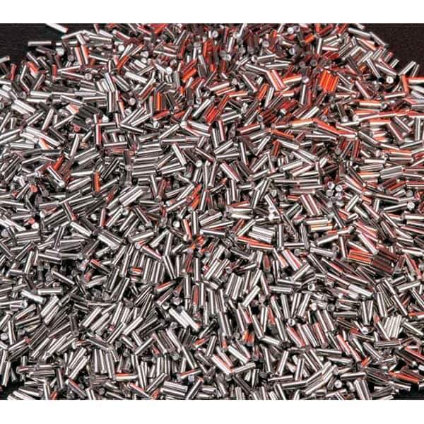 Techniks - Tumbling Media Carrier Material: Steel Abrasive Material: 304 Stainless Steel - Exact Tool & Supply