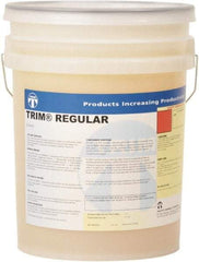Master Fluid Solutions - Trim Regular, 5 Gal Pail Cutting & Grinding Fluid - Synthetic, For Cutting, Grinding - Exact Tool & Supply
