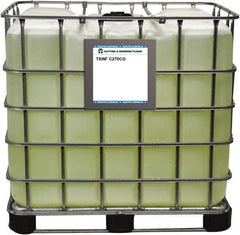 Master Fluid Solutions - Trim C270CG, 270 Gal Tote Cutting & Grinding Fluid - Synthetic, For Cutting, Grinding - Exact Tool & Supply