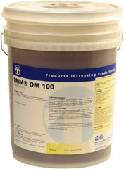 Master Fluid Solutions - Trim OM 100, 5 Gal Pail Cutting & Grinding Fluid - Straight Oil, For Cutting, Grinding - Exact Tool & Supply