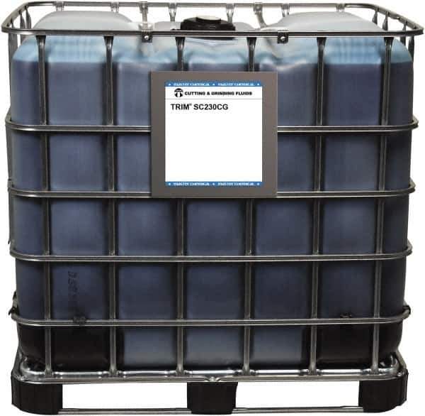 Master Fluid Solutions - Trim SC230CG, 270 Gal Tote Cutting & Grinding Fluid - Semisynthetic, For Cutting, Grinding - Exact Tool & Supply