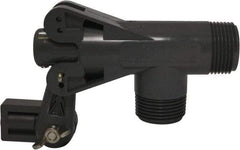 Control Devices - 1-1/4" Pipe, PVC, Angle Pattern-Double Seat, Mechanical Float Valve - 100 psi, MNPT End Connections - Exact Tool & Supply