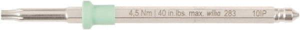 Wiha - 4mm Drive IP9 Torx Plus Screwdriver Bit - 75mm OAL - Exact Tool & Supply