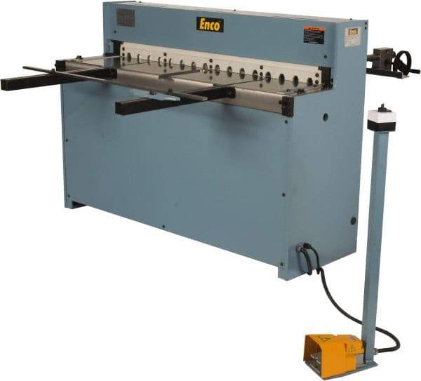 Enco - Floor Shears Power Type: Hydraulic Blade Length (Inch): 52 - Exact Tool & Supply