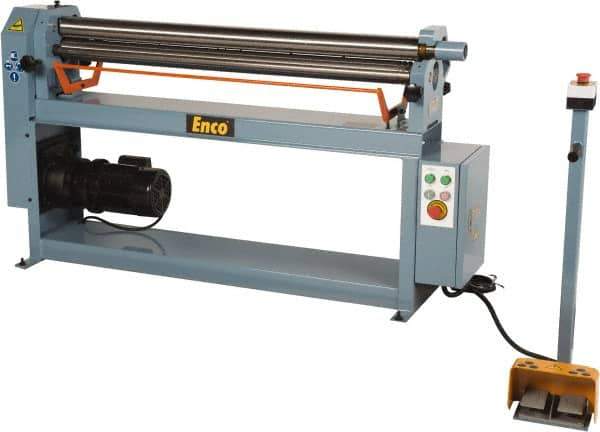 Enco - Slip Rolls Machine Type: Floor Power Type: Electric - Exact Tool & Supply