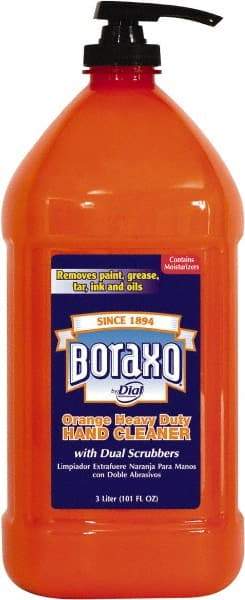 Boraxo - 3 L Pump Bottle Liquid Soap - Orange (Color), Orange Scent - Exact Tool & Supply