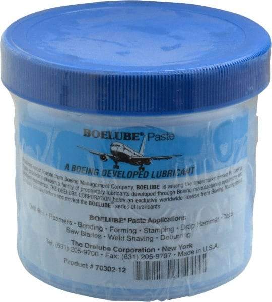 Boelube - 12 oz Jar Lubricant - Blue, -20°F Max - Exact Tool & Supply
