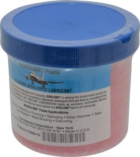 Boelube - 12 oz Jar Lubricant - Pink, -20°F Max - Exact Tool & Supply
