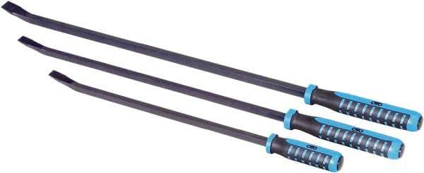 OTC - 3 Piece Pry Bar Set - Includes 24, 36 & 48" Lengths - Exact Tool & Supply