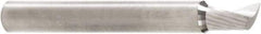 Amana Tool - 1/4" Cutting Diam x 3/8" Length of Cut, 1 Flute, Upcut Spiral Router Bit - Uncoated, Right Hand Cut, Solid Carbide, 2" OAL x 1/4" Shank Diam, 30° Helix Angle - Exact Tool & Supply