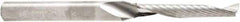 Amana Tool - 3/16" Cutting Diam x 1-1/4" Length of Cut, 1 Flute, Upcut Spiral Router Bit - Uncoated, Right Hand Cut, Solid Carbide, 3" OAL x 1/4" Shank Diam, 30° Helix Angle - Exact Tool & Supply