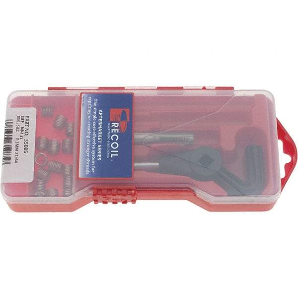 Recoil - Thread Repair Kits Insert Thread Size (mm): M8x1.25 Kit Type: Thread Repair Kit - Exact Tool & Supply