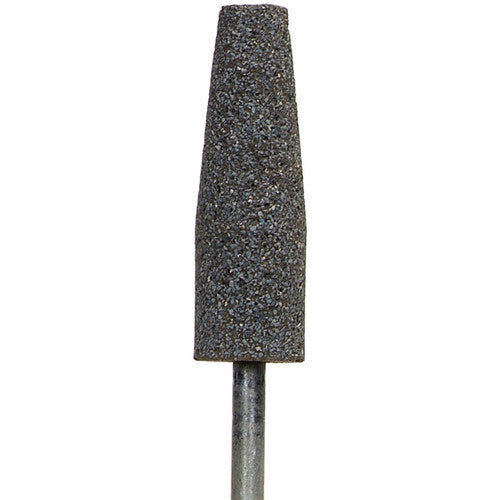 3/4″ × 2-1/2″ 1/4″ Spindle NorZon Mounted Point A1 24 Grit Zirconia Alumina - Exact Tool & Supply