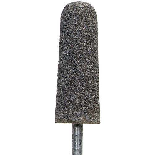 1″ × 2-3/4″ 1/4″ Spindle NorZon Mounted Point A3 24 Grit Zirconia Alumina - Exact Tool & Supply