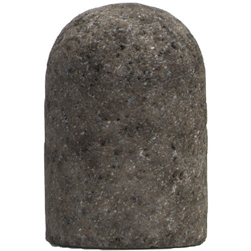2″ × 3″ × 5/8″–11 Gemini Snagging Wheel Type 18R Plug-Round Tip 24 Grit Aluminum Oxide - Exact Tool & Supply