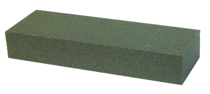 1 x 2 x 8" - Rectangular Shaped India Bench-Single Grit (Coarse Grit) - Exact Tool & Supply