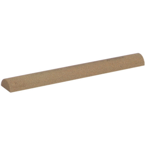 1/2″ × 4″ India File Half Round 240 Grit - Exact Tool & Supply