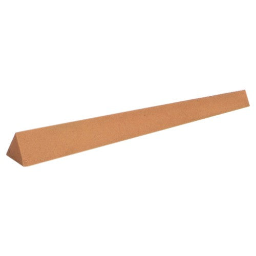 1/2″ × 1/4″ × 4″ India File Triangular Tapered 320 Grit - Exact Tool & Supply