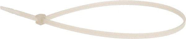Value Collection - 11.0236" Long Natural (Color) Nylon Standard Cable Tie - 40 Lb Tensile Strength - Exact Tool & Supply
