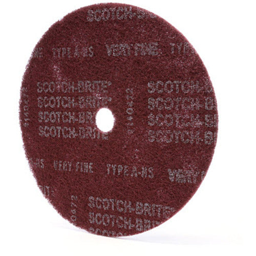 Scotch-Brite High Strength Disc HS-DC A/O Very Fine 12″ × 1-1/4″ - Exact Tool & Supply