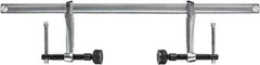 Bessey - 39-1/2" Capacity, 4-3/4" Throat Depth Steel (Profiled Rail) Bar Clamp - 1,450 Lb Clamping Pressure, 47" OAL - Exact Tool & Supply