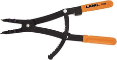 Lang - 3-1/2 to 6-1/2" Ring, External Retaining Ring Pliers - 3-1/2" Min Ring Size x 6-1/2" Max Ring Size - Exact Tool & Supply