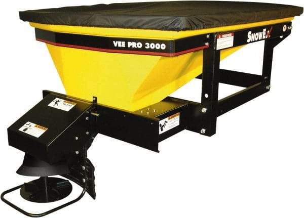 Trynex - 1,080 Lb Polyethylene Vehicle Mounted Landscape Spreader - 12 Volt - Exact Tool & Supply