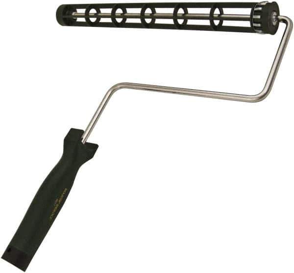 Wooster Brush - 14" Wide x 14" Long Roller Frame - Plastic Frame, Polypropylene Handle - Exact Tool & Supply