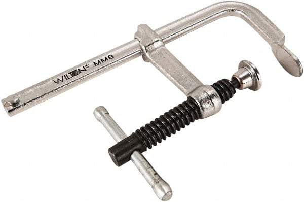 Wilton - 2-1/4" Deep Throat, 8" Max Capacity, Standard Sliding Arm Clamp - 400 Lb Clamping Pressure - Exact Tool & Supply
