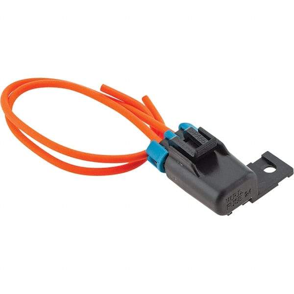 Made in USA - Fuse Holders Amperage: 30 Wire Termination Type: Wire Lead - Exact Tool & Supply
